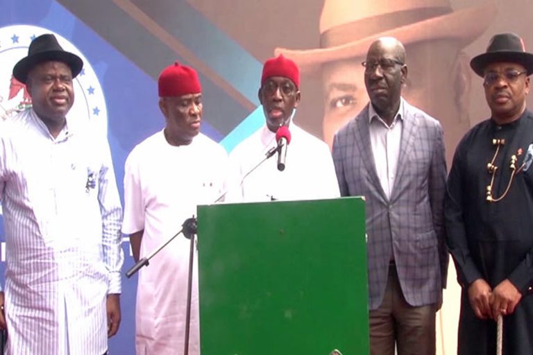 South-South Governors Set To Float Regional Security Outfit