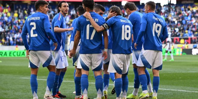 Italy beat Ecuador with goals from Pellegrini, Barella