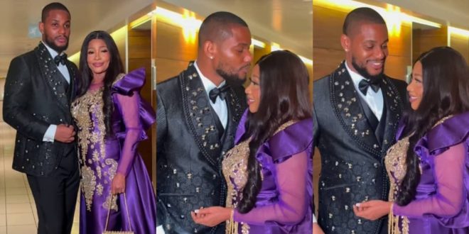 AMVCA 2024: Alexx Ekubo leaves fans in awe as he makes appearance with his mother