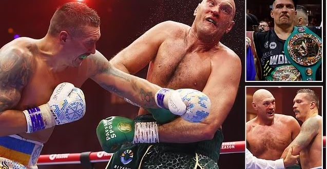 Usyk becomes undisputed heavyweight champion after win over Tyson Fury