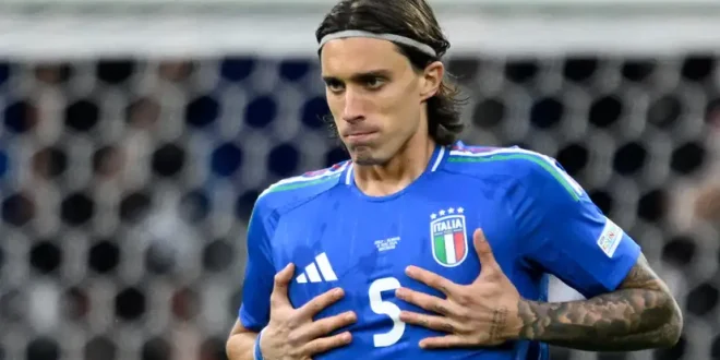 Crushing blow for Italy as Riccardo Calafiori picks up Euro 2024 ban after taking one for the team with tactical foul against Croatia – but Bologna star burst into tears at full-time for a different reason