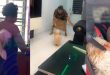 “She needs grandchildren” – Netizens React as Nigerian Woman and Her Pet Dog Display Unconditional Love (VIDEO)