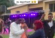 Jubilation erupts as a female lecturer shows off dancing skills at her students’ party (VIDEO)