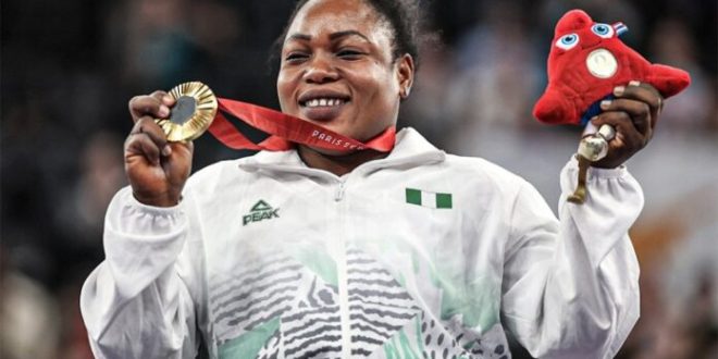 Onyinyechi Mark sets multiple World Records to win Nigeria’s first GOLD at the Paris 2024 Paralympics!