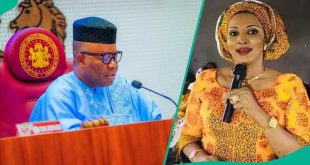 Drama As Akpabio Cautions Senator Praising Bianca’s Beauty During Screening