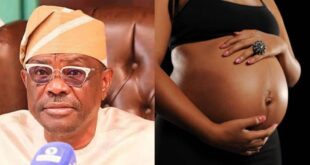 A pregnant woman delivers successfully after shouting “God of Wike” 3 times, amid labor complications